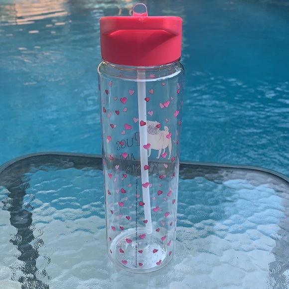 New Milly Green pugs and Kisses drink set - Picture 6 of 13